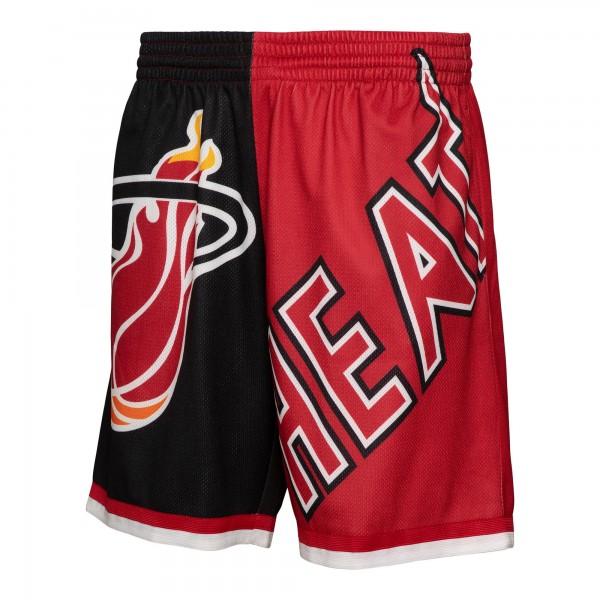 Шорты Miami Heat Mitchell & Ness Black Big Face 5.0 Fashion