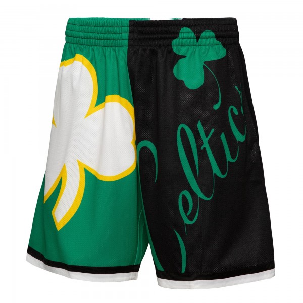 Шорты Boston Celtics Mitchell & Ness Big Face 5.0 Fashion - Kelly Green