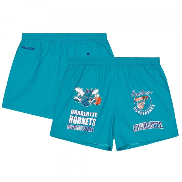 Шорты Charlotte Hornets Mitchell & Ness Woven - Teal