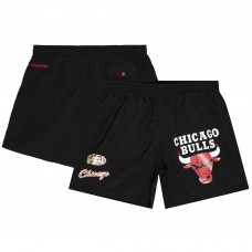 Шорты Chicago Bulls Mitchell & Ness Black Woven