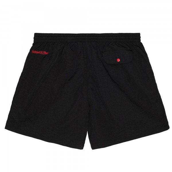 Шорты Chicago Bulls Mitchell & Ness Black Woven