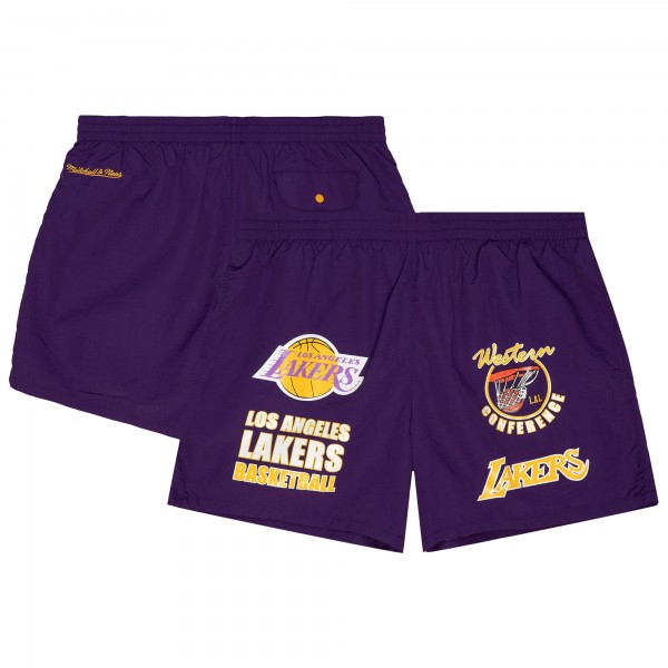 Шорты Los Angeles Lakers Mitchell & Ness Woven - Purple