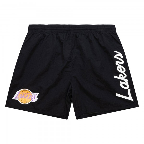 Шорты Los Angeles Lakers Mitchell & Ness Team Essentials Nylon - Black