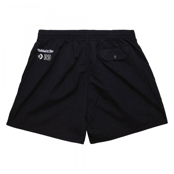 Шорты Miami Heat Mitchell & Ness Black Team Essentials Nylon