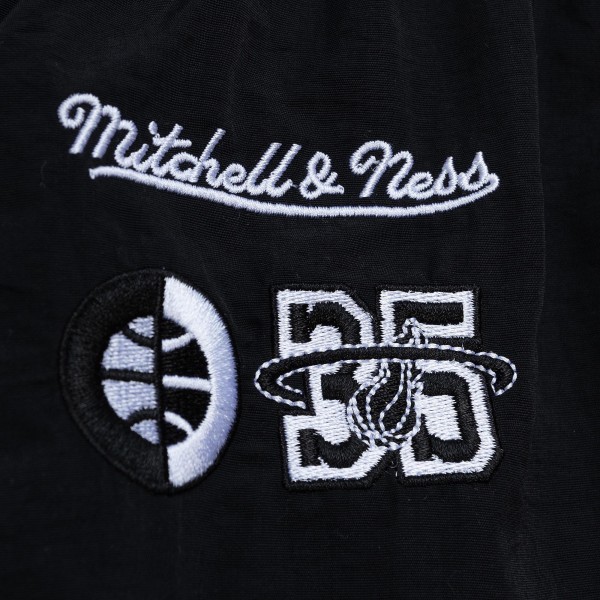 Шорты Miami Heat Mitchell & Ness Black Team Essentials Nylon