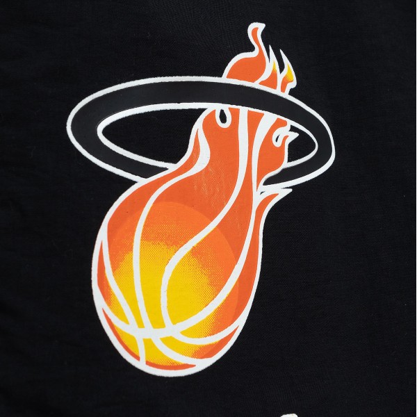 Шорты Miami Heat Mitchell & Ness Black Team Essentials Nylon
