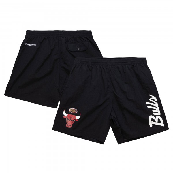 Шорты Chicago Bulls Mitchell & Ness Team Essentials Nylon - Black