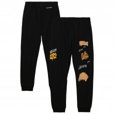 Спортивные штаны Los Angeles Lakers Mitchell & Ness Slap Sticker - Black