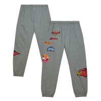 Спортивные штаны Atlanta Hawks Mitchell & Ness City Collection Fleece - Heather Gray