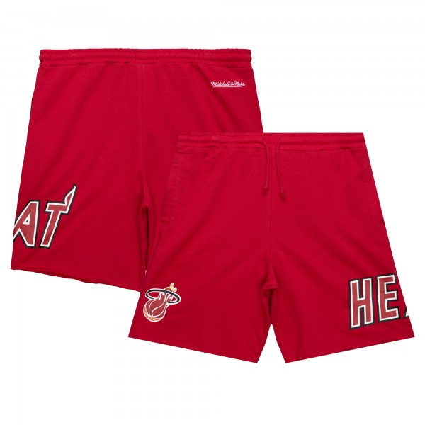 Шорты Miami Heat Mitchell & Ness Red Game Day