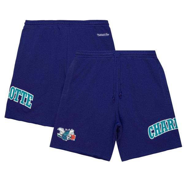 Charlotte Hornets Mitchell & Ness Game Day Shorts - Purple