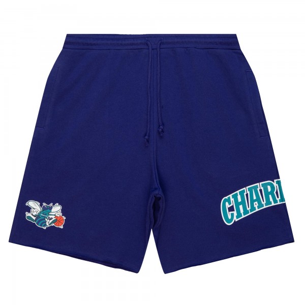 Charlotte Hornets Mitchell & Ness Game Day Shorts - Purple