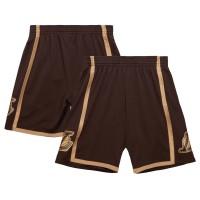 Шорты Los Angeles Lakers Mitchell & Ness 1997-98 Hardwood Classics Lux Swingman - Brown