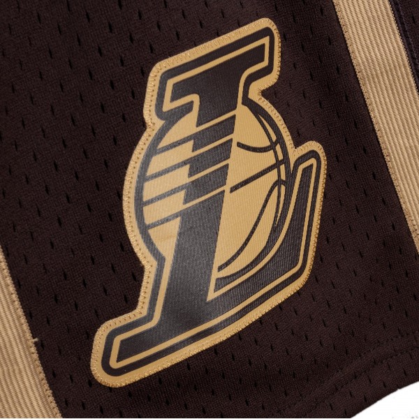 Шорты Los Angeles Lakers Mitchell & Ness 1997-98 Hardwood Classics Lux Swingman - Brown