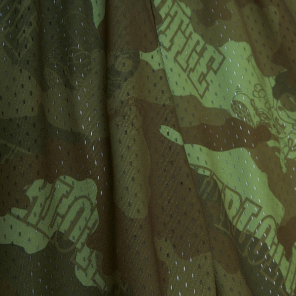 Шорты Charlotte Hornets Mitchell & Ness 1992-93 Hardwood Classics Ghost Green Swingman - Camo