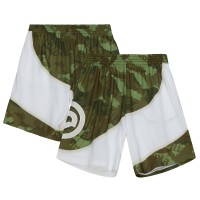 Шорты Atlanta Hawks Mitchell & Ness 1986-87 Hardwood Classics Ghost Green Swingman - Camo