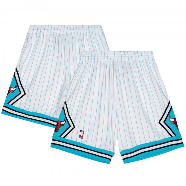 Шорты Chicago Bulls Mitchell & Ness 1995-96 Hardwood Classics Reload 3.0 Swingman - White