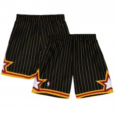 Orlando Magic Mitchell & Ness Black 1994-95 Hardwood Classics Reload 3.0 Swingman Shorts