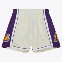 Шорты Los Angeles Lakers Mitchell & Ness 2009/10 Hardwood Classics Team Color Swingman - Cream