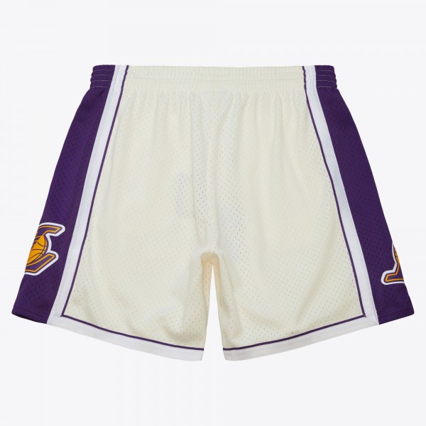 Шорты Los Angeles Lakers Mitchell & Ness 2009/10 Hardwood Classics Team Color Swingman - Cream
