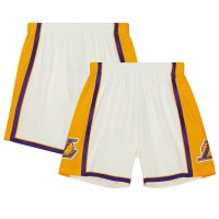 Шорты Los Angeles Lakers Mitchell & Ness 2009-10 Hardwood Classics Team Color Swingman - Cream