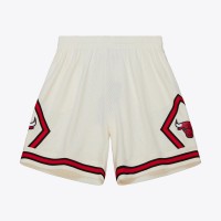 Шорты Chicago Bulls Mitchell & Ness Cream 1997/98 Hardwood Classics Team Color Swingman