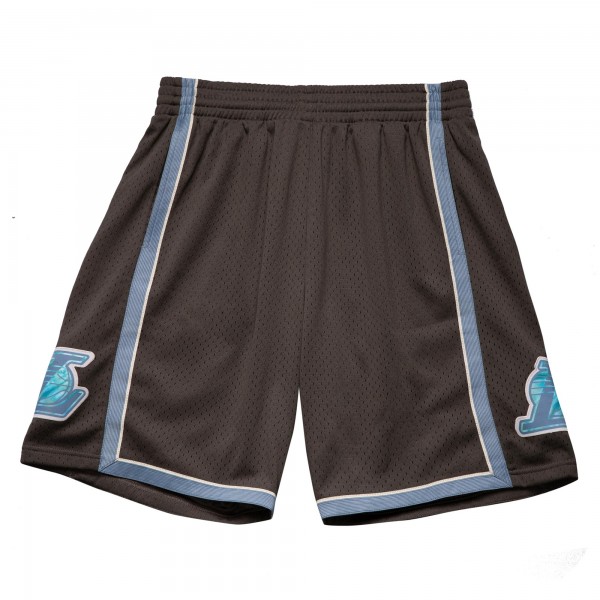 Шорты Los Angeles Lakers Mitchell & Ness 2009-10 Hardwood Classics Tie-Dye Swingman - Black