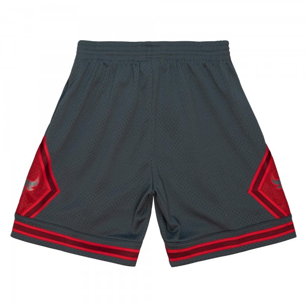 Шорты Chicago Bulls Mitchell & Ness 1997-98 Hardwood Classics Space Knit Swingman - Gray