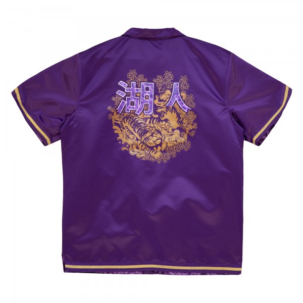 Рубашка с коротким рукавом Los Angeles Lakers Mitchell & Ness Chinese New Year 4.0 - Purple