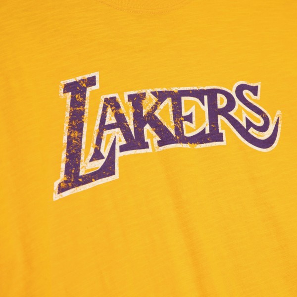 Футболка Los Angeles Lakers Mitchell & Ness Legendary Slub - Gold