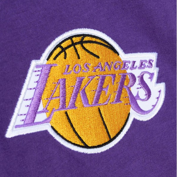 Футболка Los Angeles Lakers Mitchell & Ness Play By Play 2.0 - Gold/Purple