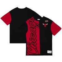 Футболка Chicago Bulls Mitchell & Ness Play By Play 2.0 - Red/Black