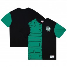 Футболка Boston Celtics Mitchell & Ness Play By Play 2.0 - Kelly Green/Black