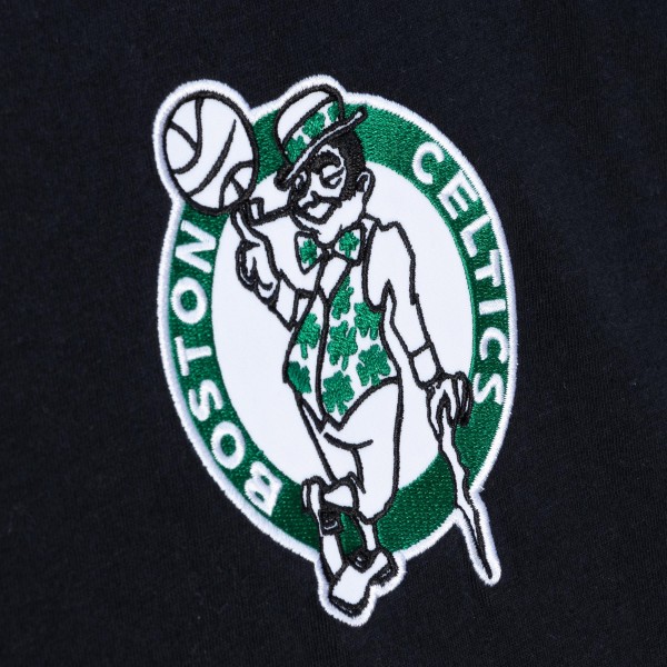 Футболка Boston Celtics Mitchell & Ness Play By Play 2.0 - Kelly Green/Black