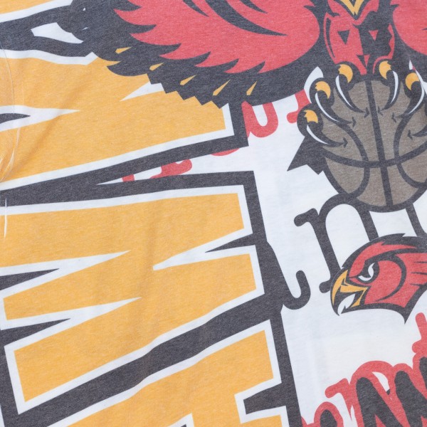Футболка Atlanta Hawks Mitchell & Ness Jumbotron 2.0 Sublimated - White