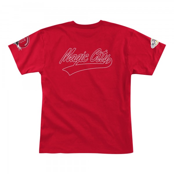 Футболка Miami Heat Mitchell & Ness Red Champ City