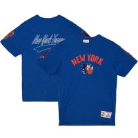 Футболка New York Knicks Mitchell & Ness Champ City - Blue