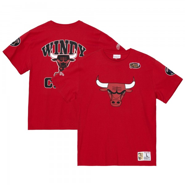 Футболка Chicago Bulls Mitchell & Ness Team Origins - Red