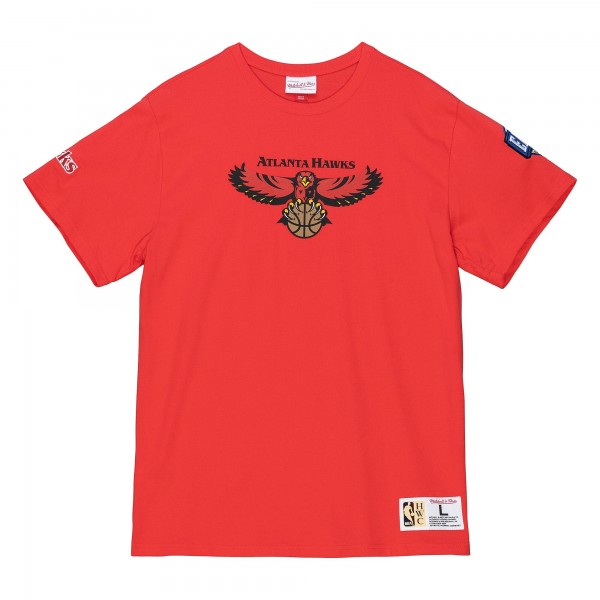 Футболка Atlanta Hawks Mitchell & Ness Team Origins - Red