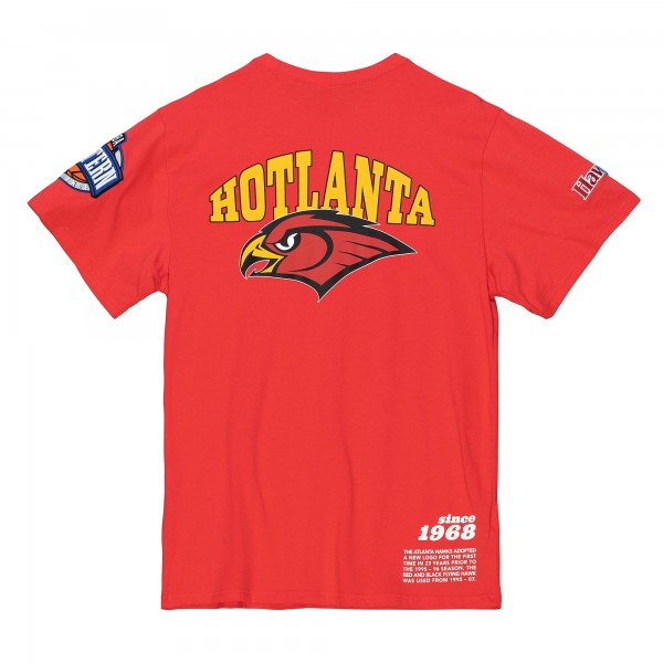 Футболка Atlanta Hawks Mitchell & Ness Team Origins - Red