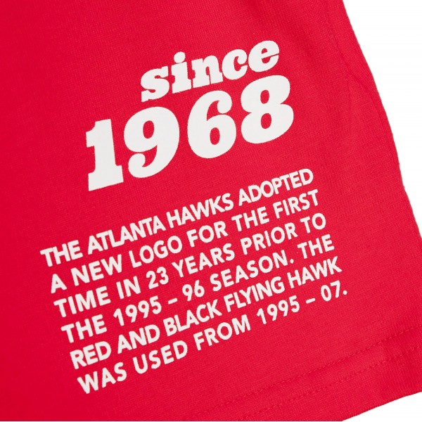 Футболка Atlanta Hawks Mitchell & Ness Team Origins - Red