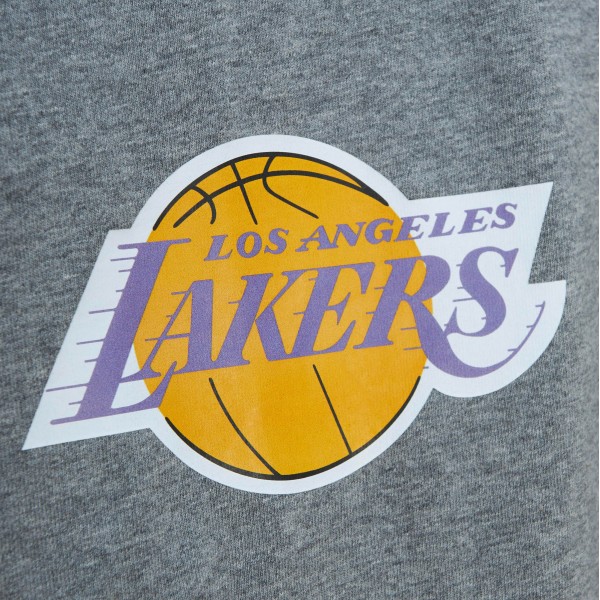 Футболка Los Angeles Lakers Mitchell & Ness City Collection - Heather Gray