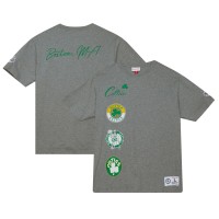 Футболка Boston Celtics Mitchell & Ness City Collection - Heather Gray