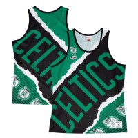 Майка Boston Celtics Mitchell & Ness Jumbotron 2.0 Sublimated - Black