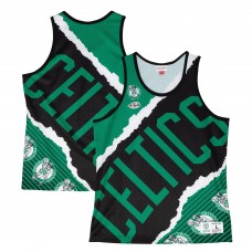 Майка Boston Celtics Mitchell & Ness Jumbotron 2.0 Sublimated - Black