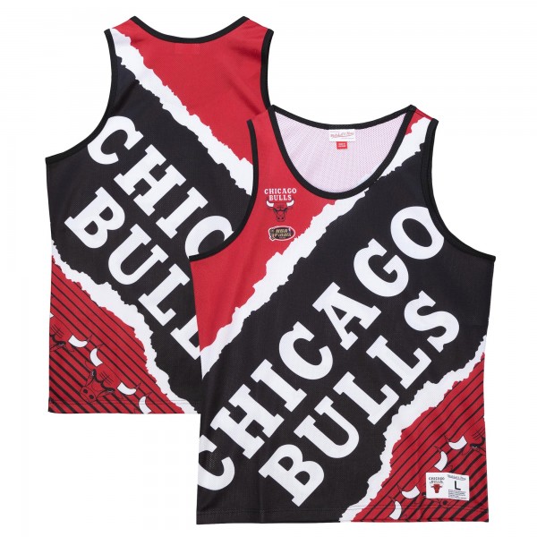 Майка Chicago Bulls Mitchell & Ness Jumbotron 2.0 Sublimated - Black