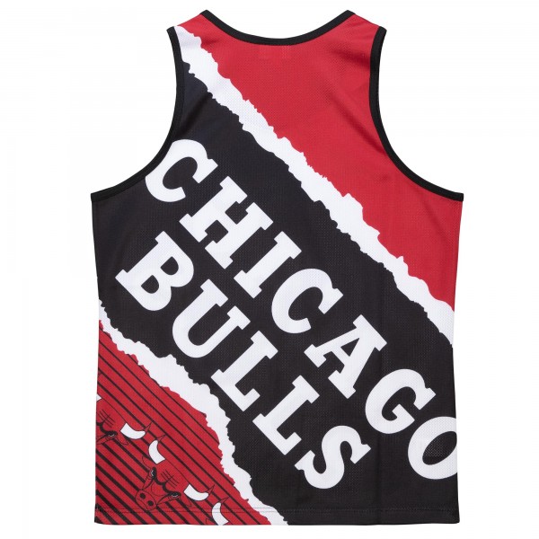 Майка Chicago Bulls Mitchell & Ness Jumbotron 2.0 Sublimated - Black