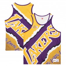 Майка Los Angeles Lakers Mitchell & Ness Jumbotron 2.0 Sublimated - Gold