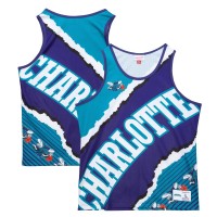 Майка Charlotte Hornets Mitchell & Ness Jumbotron 2.0 Sublimated - Purple