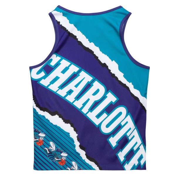 Майка Charlotte Hornets Mitchell & Ness Jumbotron 2.0 Sublimated - Purple